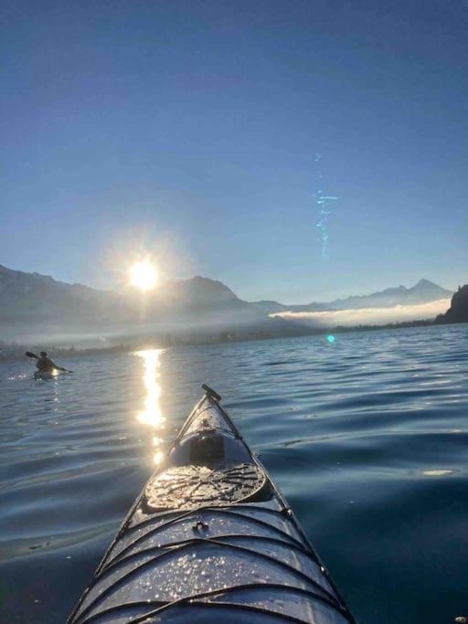 Chalet Mignon - Your Vacation Oasis At Lake Brienz โบนิเกน ภายนอก รูปภาพ