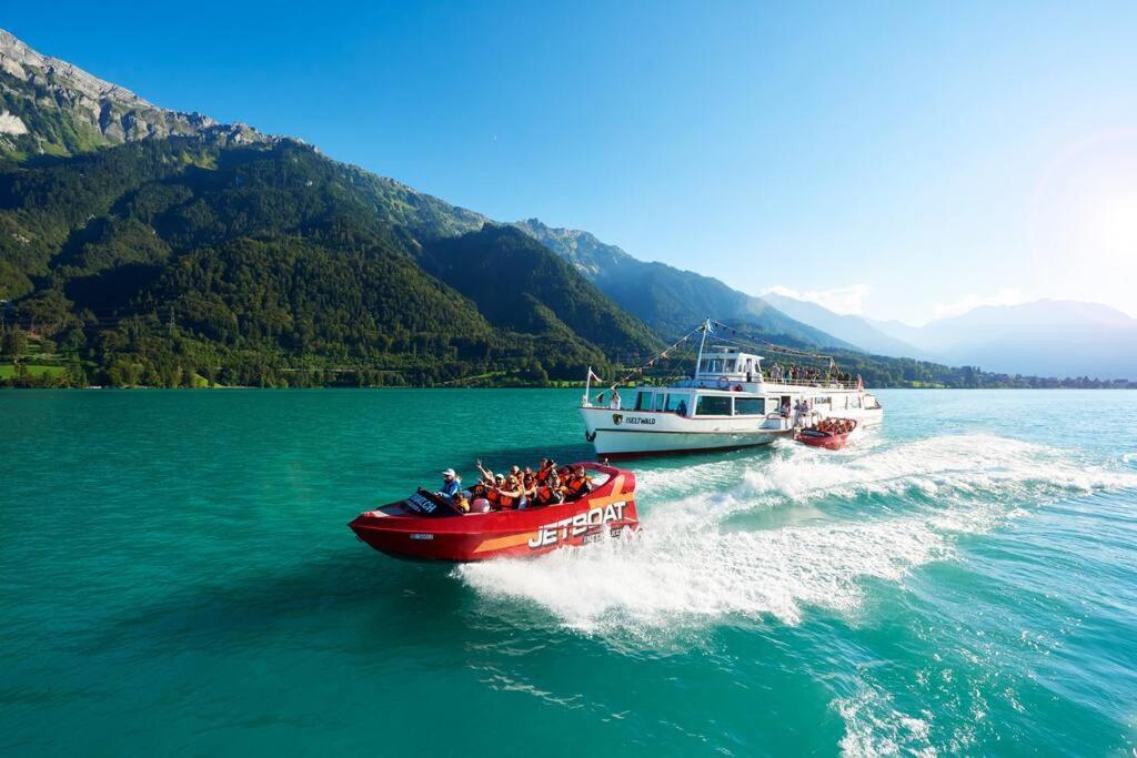 Chalet Mignon - Your Vacation Oasis At Lake Brienz โบนิเกน ภายนอก รูปภาพ